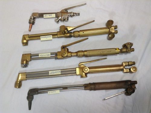 Oxygen &amp; acetylene torches &amp; supplemental equipment for sale