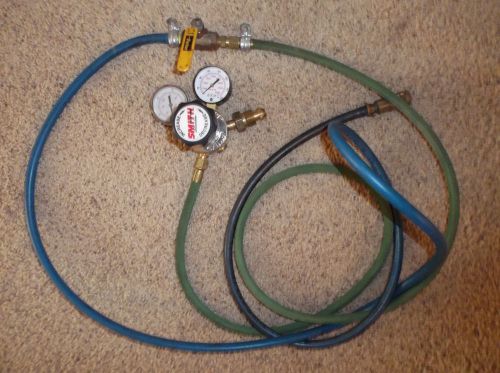 Smith silverline equipment 30-450-580, flow gauge regulator with  parker valve for sale