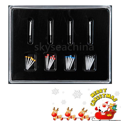 1x AAA Dental Fiber Posts Resin High-intensity Screw Thread Glass &amp;4 Drill PRO