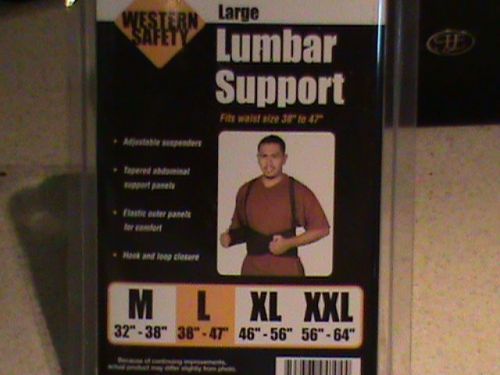 LUMBAR SUPPORT BELT  X-LARGE