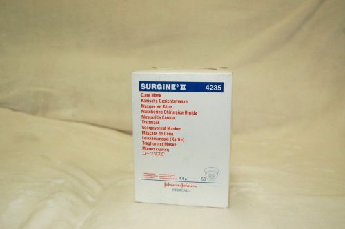 Mask Surgine II Cone Mask Johnson and Johnson Medical 50/box