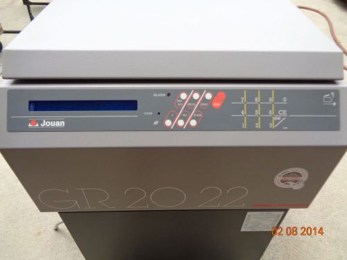 Jouan Centrifuge GR 2022 Refrigerated &#034;IT WONT LAST&#034;