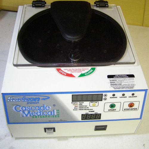 Horizon Premiere Drucker Cascade 755VES 4512rpm Centrifuge p/n 7724029 Rev B