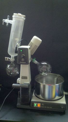 Buchi re-121 rotovapor, buchi 461 wb, condensor, glassware incld,.no vapor tube for sale