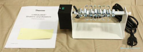 Thermo Scientific 400220Q Labquake Tube Shaker/Rotator, with 14 Tube Clip Bar