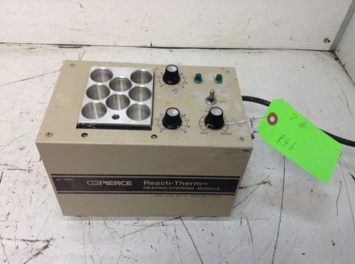 Pierce Reacti Therm Test Tube Heater/Heating/Stirrer Module 18900 Does not Stir