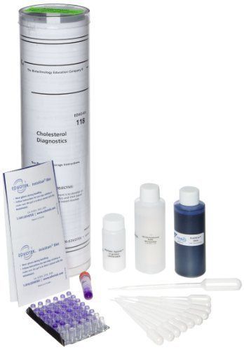 New edvotek 118 cholesterol diagnostics for 6 gels for sale