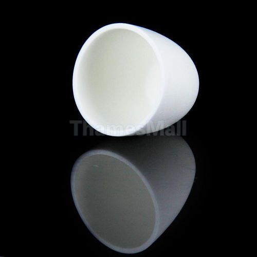 30ml Alumina (99%) Conical Crucible Sample Holder for Lab Muffle Furnace 1800°C