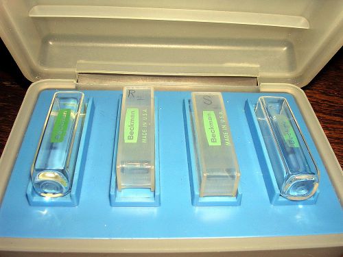 BECKMANl Quartz Spectrophotometer Cuvettes