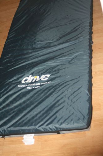 Drive Medical Premium Guard Gel Mattress Overlay 34&#034;x76&#034; Model #14893