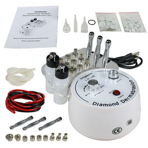 3in1 DERMABRASION FACIAL DIAMOND MICRODERMABRASION Vacuum Spray beauty Machine