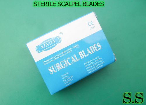 30 STERILE SCALPEL BLADES #10 #11 #12 #15 #16 #20 #21 #22 #23 #24