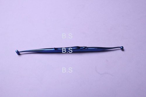 Titanium Scleral Depressor double ended with pocket clip ophthalmic instruments