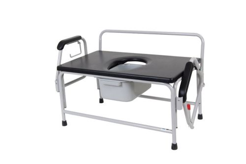 Drive Medical Super Heavy Duty Bariatric Drop Arm Commode