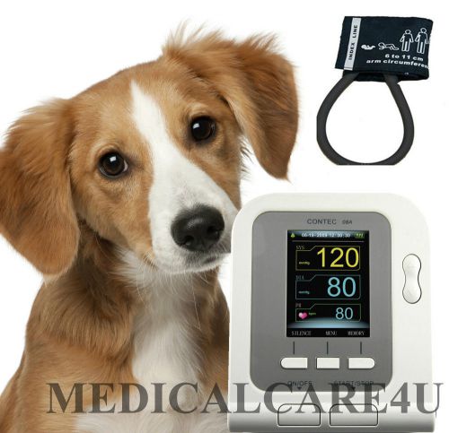 Contec08a digital blood pressure monitor for vet use,nibp+cuff+sw,ce fda for sale