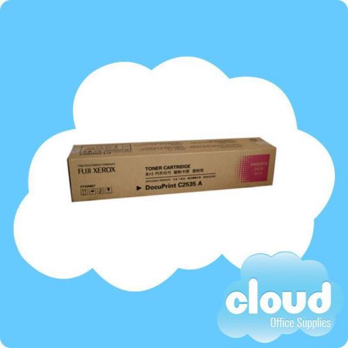 Fuji xerox docuprint original ct200657 magenta toner 8000 pages magenta for sale