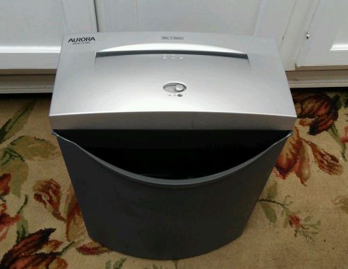 Aurora Cross Cut Paper Shredder, 5 sheet capacity