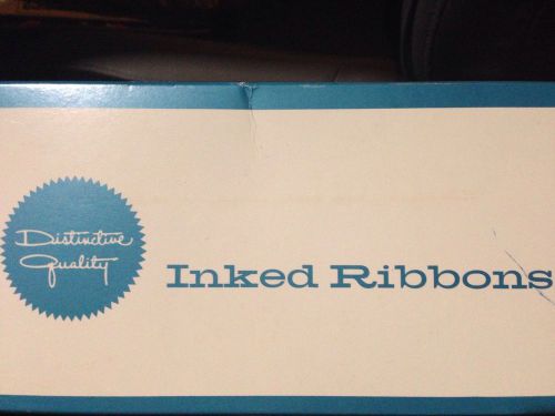 Vtg Distinctive Quality Nylon Inked Ribbons Nytronic E275 General Ribbon Box