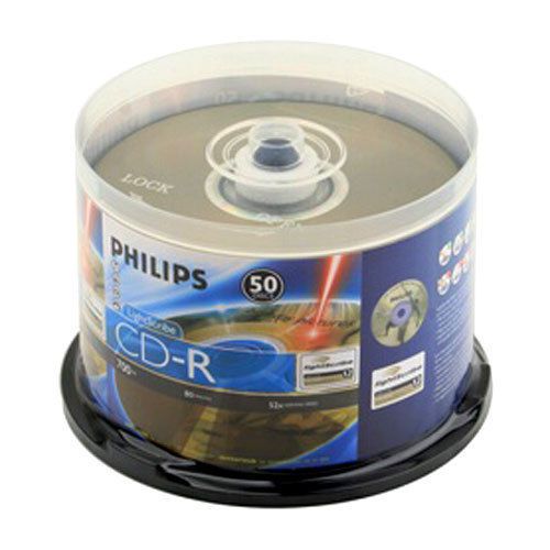 300 Philips Gold Lightscribe 52X CD-R CR7D5LB50/17