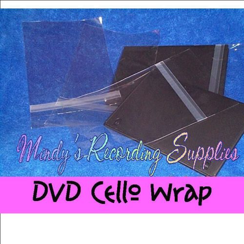 Resealable dvd cello bag wrap bags 100 pack cellophane for sale