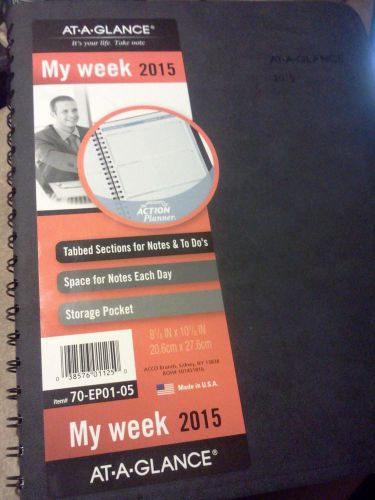 AT-A-GLANCE®The Action Planner® Weekly Appointment Book - More Room to Write