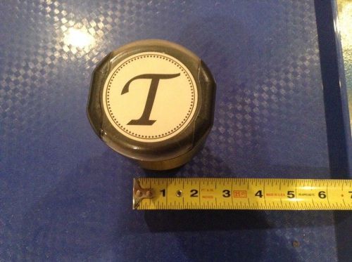 Self Inking &#034;T&#034; monogram stamp