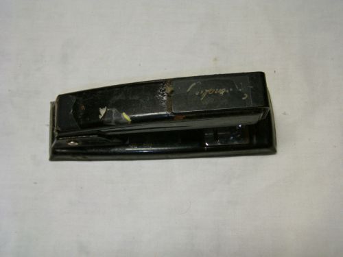 Vintage Swingline Black Stapler, Has Wear, Excellent Working Order, Pound Down