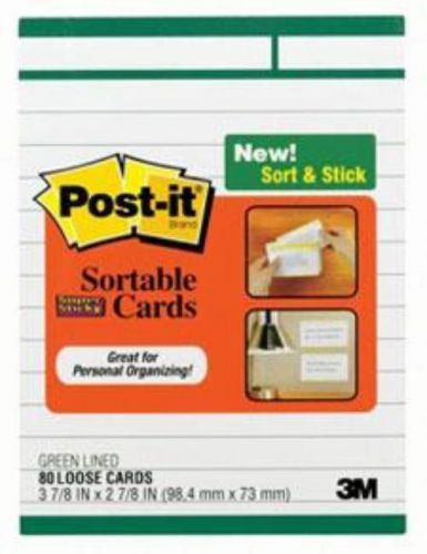 Post-it Cards Dark Green