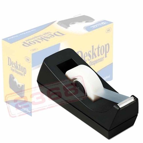 High Quality 3/4&#034; Wide on 1&#034; Core Plastic Non-Skid Base Desktop Tape Black