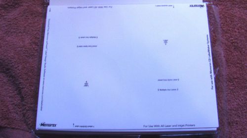 Memorex CD Label Refill  Approx. 125 sheets.