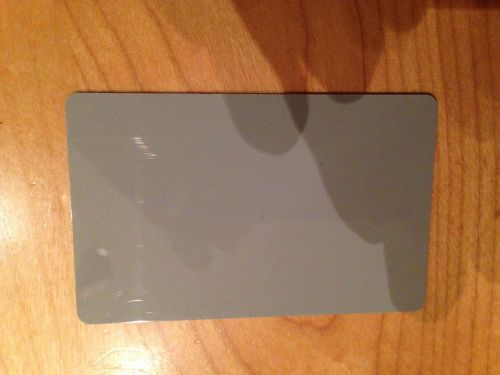 CR80.030 GRAY  PVC CARD Qty 20