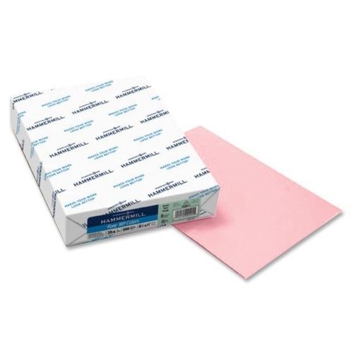 LOT OF 10 Hammermill Copy Paper -8.5&#034;x11&#034; - 24 lb - 500/Ream -Pink