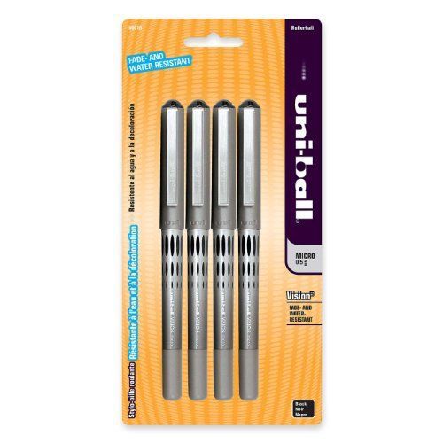 Uni-ball Vision Rollerball Pen - Micro Pen Point Type - 0.5 Mm Pen (60016pp)