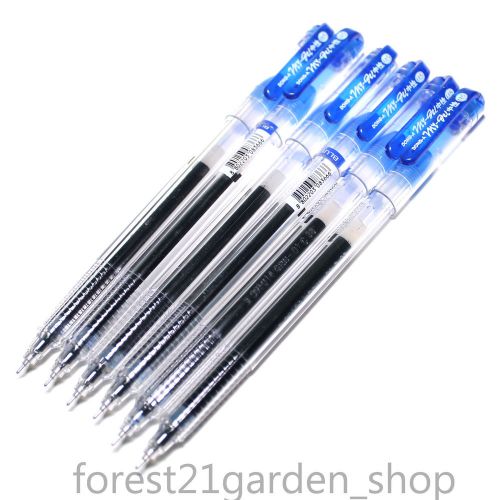 X6 dong-a my gel ink 0.5mm roller ball pen - blue 6 pcs for sale