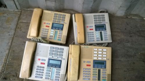 QTY 4 Nortel Meridian Norstar M2616 Display Business Office Phones Telephones