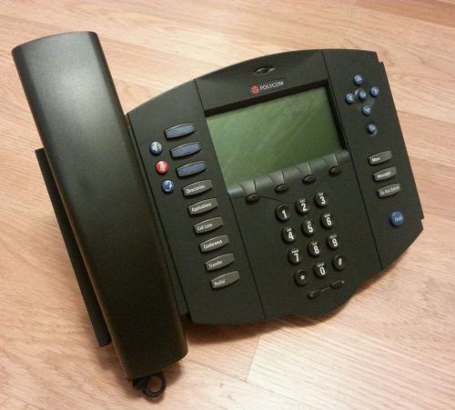 POLYCOM SOUNDPOINT IP 501 SIP office phone. Good working condition
