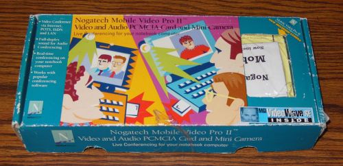 Nogatech Mobile Video Pro II Video &amp; Audio Live Conferencing