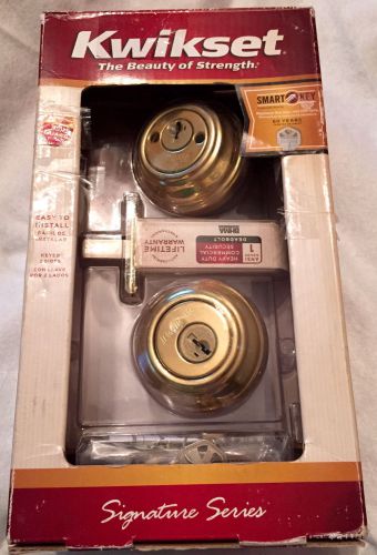 Kwikset The Beauth of Strength 2 Sided Keyed Deadbolt Lock