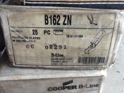 Cooper b line b162 zn 30 degree angle bracket for sale