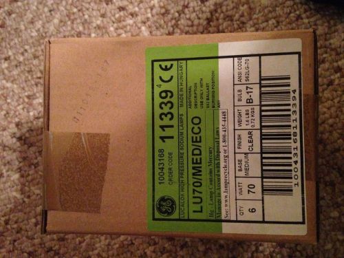 GE LU70/MED/ECO bulbs(Case of 6)