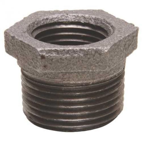 Black Malleable Bushing 3/4&#034; X 1/2&#034; 10209.EXD.BB Ward Manufacturing 10209.EXD.BB