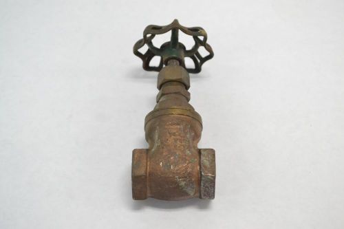 JENKINS FIG 670 2 WAY 150 BRASS THREADED 3/4 IN GATE VALVE B269326