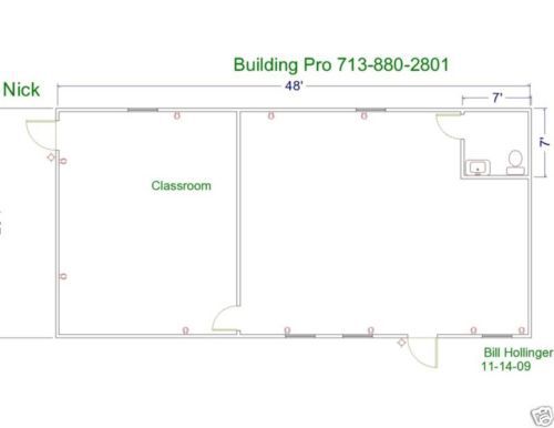 24x48 Modular Building General/Sales/Bus.Office Trailer