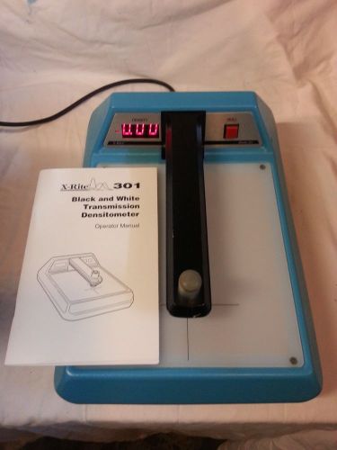 X Rite 301 Densitometer Light Meter Film Transmission