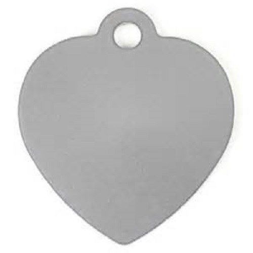 CUSTOM PERSONALIZED PHOTO PET TAG HEART SHAPED