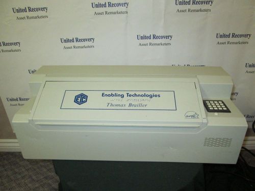 Enabling technologies thomas brailler braille embosser for sale