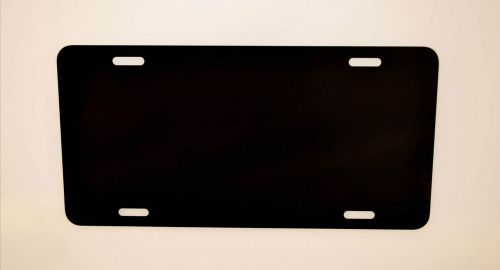 45 pcs. .040 Gloss Black / Gloss White  Aluminum License Plate/Car Tag Blanks