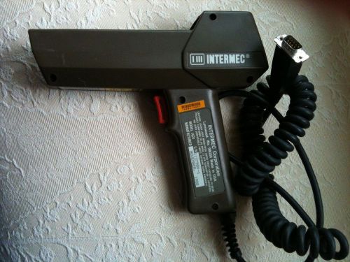 INTERMEC LASER BARCODE SCANNER MODEL 1621, S/N 113798N-1, WORKS FINE!