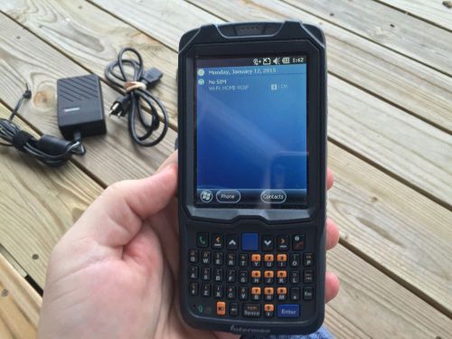 Intermec CN50 Mobile Computer Barcode Scanner Windows Mobile 6.5 W/ Dock