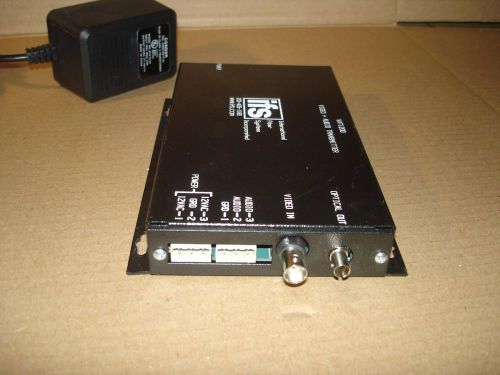 International Fiber System IFS VAT 1200 VIDEO &amp; AUDIO TRANSMITTER w/ AC ADAPTER